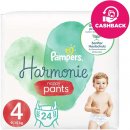 Plienka Pampers Harmonie Pants 4 24 ks