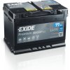 EURO-VAT Autobatéria Exide Premium Carbon Boost 77 Ah, 760 A, pravá
