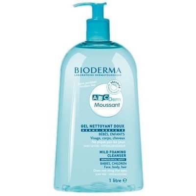 Bioderma ABCDerm Moussant jemný čistiaci gél 1 l