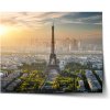 Sablio Plagát Paríž Eiffelova veža Skyline - 90x60 cm