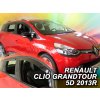 Deflektory na Renault Clio IV Grandtour, 5-dverová (+zadné), r.v.: 2012-2019
