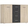Eoshop Komoda 2D4S Venice, Dub Sonoma / Dub Sonoma / borovice norská