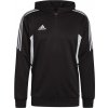 Pánska futbalová mikina adidas, CON22 TK HOOD Čierna,Biela, XXL