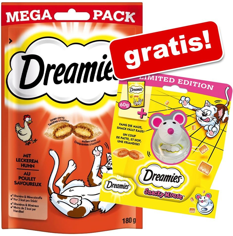 Dreamies maškrty syr 4 x 180 g