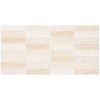 RAKO GARDA obklad - dekor s matným povrchom, WADMB569, 19,8 x 39,8 x 0,7 cm, béžová