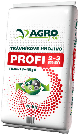 Agro CS PROFI Trávnikové hnojivo 18-06-18+1MgO 20 kg