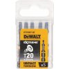 DeWALT DT7395T sada bitů EXTREME TORSION T 20, 50 mm, 5 ks