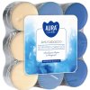 Aura candles Vonné čajové sviečky 'Anti tabacco' 18 ks