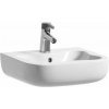 Laufen Florakids - Umývadielko, 450 mm x 410 mm, 1 otvor na batériu, biela/červená H8150310621041