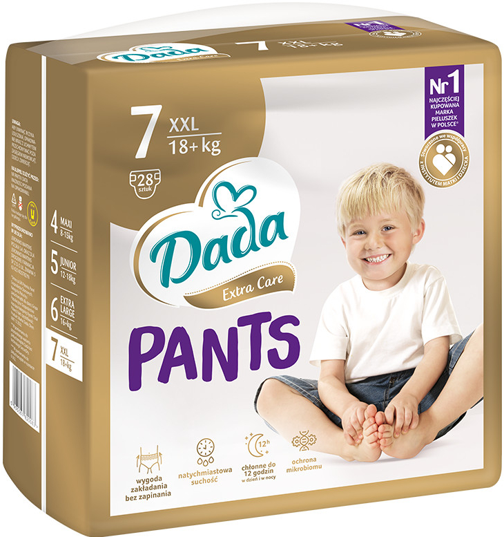 Dada PANTSextra care 7 XXL 18+kg 28ks