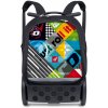 Školská a cestovná taška na kolieskach Nikidom Roller UP XL Reef (27 l), Čierna