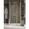 New Trendy New Soleo Light Gold sprchové dvere 110 cm výklopné zlatá lesklá/priehľadné sklo D-0484A-WK