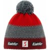 Zimná čiapka Eisbär Star kids Pompon Bordo/Grey/Red uni