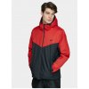 4F Pánska lyžiarska bunda H4Z21-KUMN002 Dark Red XXL