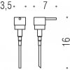 CB - BASICQ B9378 - Náhradná pumpička k dávkovaču mydla CHL - chróm lesklý (CR) | MP-KOVANIA.sk