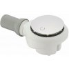 VILLEROY & BOCH odtok Tempoplex Plus, výška 90 mm, priemer 90 mm, biela, U90880368