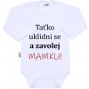 Body s potiskem New Baby a zavolej MAMKU!