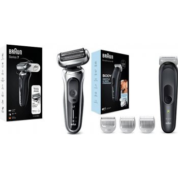 Braun Series 7 71-S1000s + Braun BG3350 sada