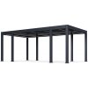 Gutroof terasová pergola REFERENCE AUTOMATIC 3,6x6,7 s LED osvetlením Antracit