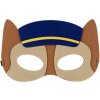 Plstená maska Policajný pes modrá