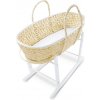 Albero Mio Koš Mojžíšův pro miminko se stojanem + matrace, přírodní (15260101)