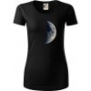 Fotky planét - mesiac - Dámske tričko z organickej bavlny Origin (GOTS) - S ( Čierna )