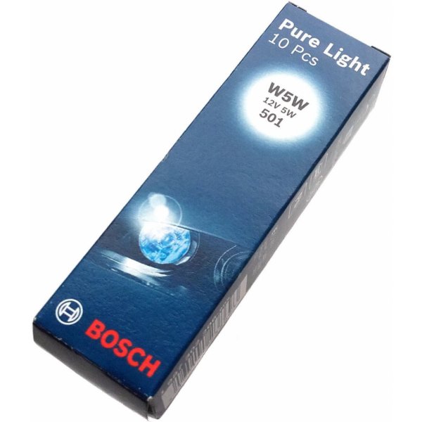 Autožiarovka Bosch Pure Light W5W W2,1x9,5d 12V 5W