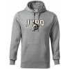 Judo v boji - Mikina pánska Cape s kapucňou - 4XL ( Tmavosivý melír )