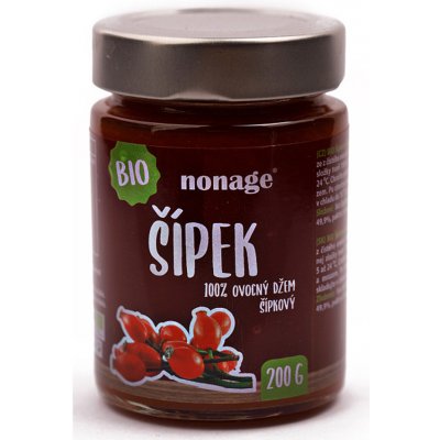 Nonage Šípkový džem premium Bio 200 g