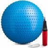 Hop-Sport Gymnastická lopta s výčnelkami 65cm modrá