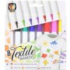 Fixy na textil 8 ks
