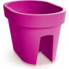 Prosperplast Kvetináč na zábradlie LOFLY RAILING 39,6 cm - farba: fuchsiová