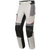 ALPINESTARS Nohavice ANDES DRYSTAR (svetlo šedá/tmavo šedá/čierna/červená, veľ. L) 110