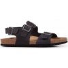 Semišové sandále Geox U SANDAL GHITA A U159VA.00032.C9999 čierna EUR 41