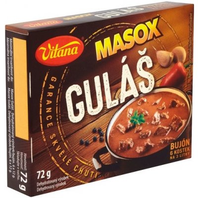 Vitana Masox guláš bujón 6 x 12 g