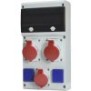 Zásuvková rozvodnica 2x32A 5p,1x16A 5p,2x230V 632.331W