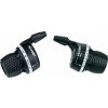 Řazení MICROSHIFT, pár, 8 rychlostí (3x8), kompatibilní se Shimano, Twist Shifter, indexování (NOVÉ)