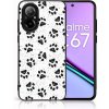 VSETKONAMOBIL 83884 MY ART Ochranný kryt pre Realme C67 PAWS (185)