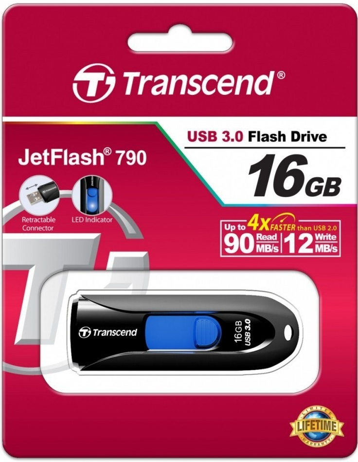 Transcend Jetflash 790 16GB TS16GJF790K