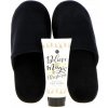 Accentra Winter Magic Foot Care Set - Darčeková sada starostlivosti o nohy s papučami