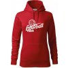 Florbal team - Mikina dámská Cape s kapucí - 2XL ( Červená )