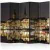 Artgeist Paraván - Night in Hamburg II [Room Dividers]