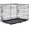 Klec DOG FANTASY skládací černá M - 2x dveře 1 ks