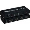 PremiumCord HDMI switch 3:1 kovový, diaľkové ovl., khswit31b