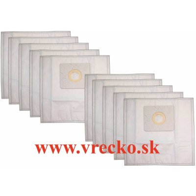 Ecg VP S1010 - zvýhodnené balenie typ S - textilné vrecká do vysávača, 10ks