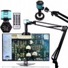DIGITÁLNY ELEKTRONICKÝ MIKROSKOP NA SPÁJKOVANIE S KAMERA 150X LED HDMI USB 4K