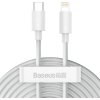 Baseus TZCATLZJ-02 USB-C na Lightning 20W, 1,5m, 2ks