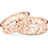 Partnerské prstene Sign of Love®: ružové zlato, ploché 5,5 mm - OP-SAV1-R-OP-SAV1-R SAVICKI