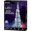 CubicFun 3D Puzzle Burdž Chalífa LED 136 ks