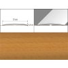Prechodové lišty A73 - SAMOLEPIACE šírka 12 x výška 0,65 x dĺžka 100 cm - buk